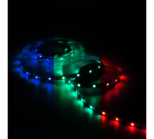 Лента светодиодная Basic в комплекте LED 5050/30 12V 6W/m 390lm/m RGB 10mm IP20 5m 1/50  BT012  Gauss
