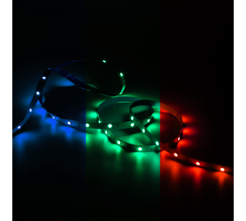 Лента светодиодная Basic в комплекте LED 5050/30 12V 6W/m 390lm/m RGB 10mm IP20 5m 1/50  BT012  Gauss