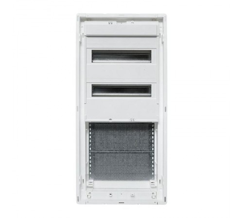 Встраиваемый комбинир. щит "Nova" (2 DIN + 2 МП) 4 габарит 24 мод. с пластиковой дверью IP41  nv-cb-pd-2+2  EKF