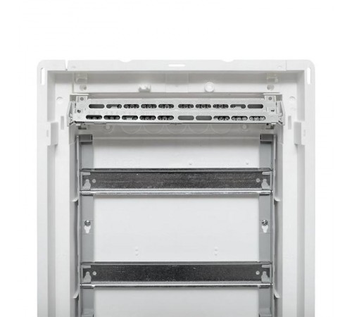 Встраиваемый комбинир. щит "Nova" (2 DIN + 2 МП) 4 габарит 24 мод. с пластиковой дверью IP41  nv-cb-pd-2+2  EKF