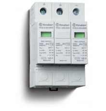 Устройство защиты от импульсных перенапряжений УЗИП тип 2 (2 варистора + 1 искровый разрядник) для фотогальванических систем  7P2690000015  Finder