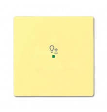 Клавиша одинарная free@home, светорегулятор, future, цвет sahara/жёлтый6220-0-0571 ABB