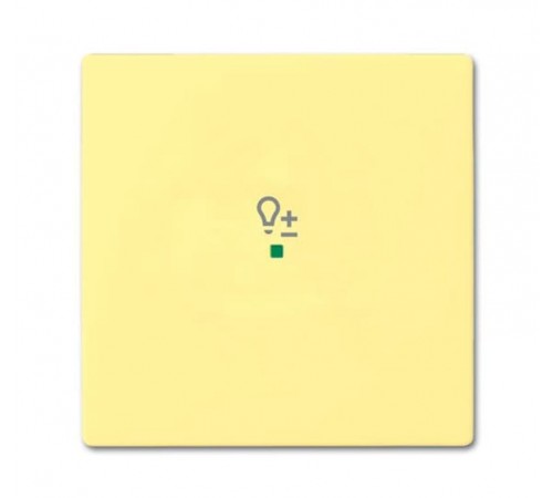 Клавиша одинарная free@home, светорегулятор, future, цвет sahara/жёлтый6220-0-0571 ABB