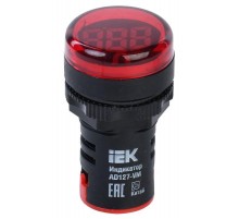 Индикатор значения напряжения AD127-VM  BBI40-VM  IEK