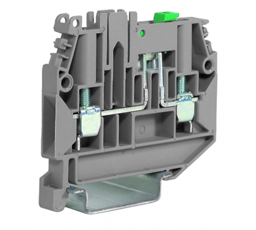 CBS.4/GR Клемма с ножевым размыкателем. 4 кв.мм., 1 уровень, винт  ZCBS04GR  DKC