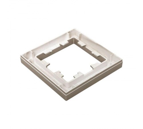 1 - местная рамка, шампань, пластик Эпика  UP1-FPC-01 EKF