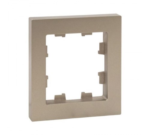 1 - местная рамка, шампань, пластик Эпика  UP1-FPC-01 EKF