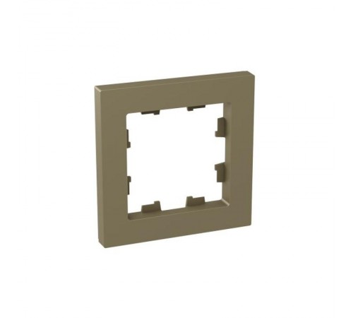 1 - местная рамка, шампань, пластик Эпика  UP1-FPC-01 EKF