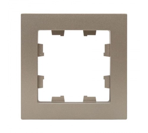 1 - местная рамка, шампань, пластик Эпика  UP1-FPC-01 EKF