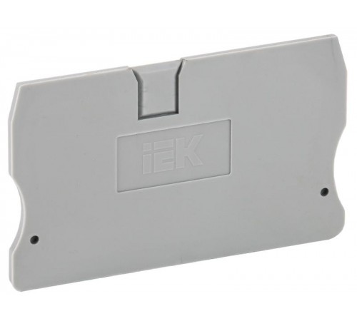 Заглушка для КПИ 2в-10 серая   YZN11D-ZGL-010-K03  IEK 