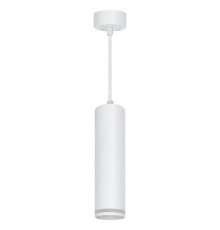 Светильник потолочный на подвесе MR16 35W 230V, белый D55*H280 ML1708 Barrel LUNA  48083  FERON