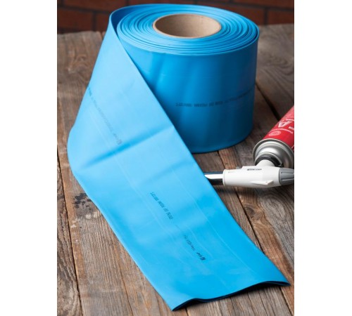 Термоусаживаемая трубка ТУТ нг 100/50 синяя рулон PROxima  tut-100-g  EKF