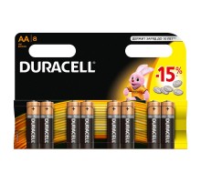 Элемент питания Duracell LR6-8BL BASIC  C0037387  Duracell