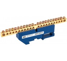 Шина N "ноль" на DIN-изол ШНИ-6х9-22-Д-С   YNN10-69-22D-K07  IEK 