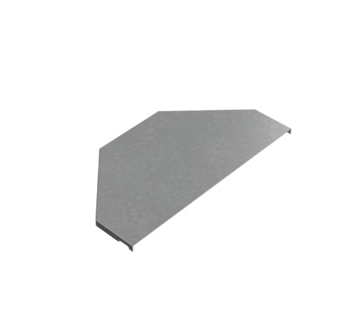 Крышка переходника центрального 150-400 мм "ПЛЮС" HD  KPDplus150-400-C HD   КМ-профиль