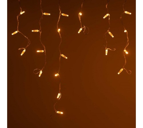 Светодиодная гирлянда ARD-EDGE-CLASSIC-2400x600-CLEAR-88LED-STD Yellow (230V, 6W) (Ardecoled, IP65)  031183  Arlight