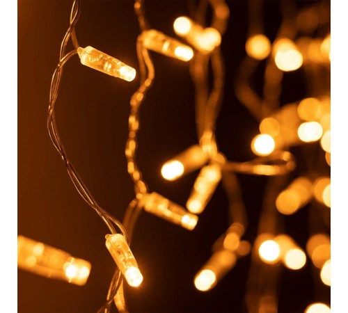 Светодиодная гирлянда ARD-EDGE-CLASSIC-2400x600-CLEAR-88LED-STD Yellow (230V, 6W) (Ardecoled, IP65)  031183  Arlight