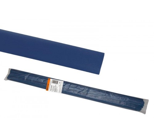 Термоусаживаемая трубка ТУТнг 25/12,5 синяя по 1м (50 м/упак)  SQ0518-0269  TDM