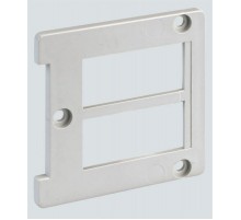 Simon Connect Панель боковая к Офиблок Компакт для 2-х коннекторов с быстрым подключением, серый  ACFC04-24  Simon