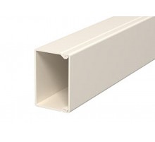 Мини-канал WDK с крышкой 30x45x2000 мм (высота борта 30 мм, крышка 45 мм) ПВХ кремовый RAL 9001  6026869  OBO Bettermann