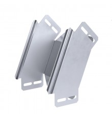 Угол вертикальный внешний 90 градусов Стандарт INOX (AISI 316) 150х80  PR16.3022  Промрукав