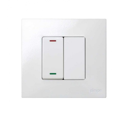 Simon 27 Заглушка, узкий модуль, S27, белый  27800-34  Simon