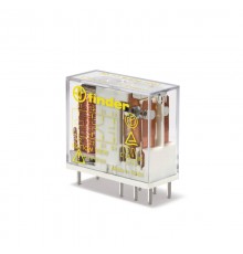 Электромеханическое реле безопасности (реле с принудительным управлением контактами); монтаж на печатную плату или в розетку  501291101000  Finder