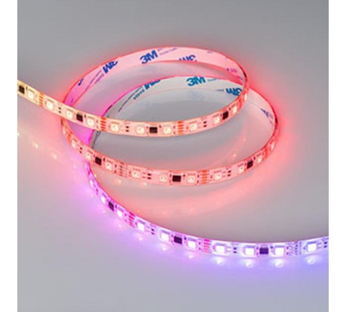 Светодиодная лента герметичная DMX-SE-B60-10mm 12V RGB-PX3 (14 W/m, IP65, 5060, 5m) (Arlight, бегущий огонь)  039604  Arlight