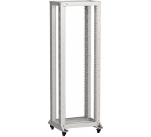 ITK LINEA F Стойка 2-рамная на рол. 47U 600х600мм серая  LF35-47U66-2RM  ITK