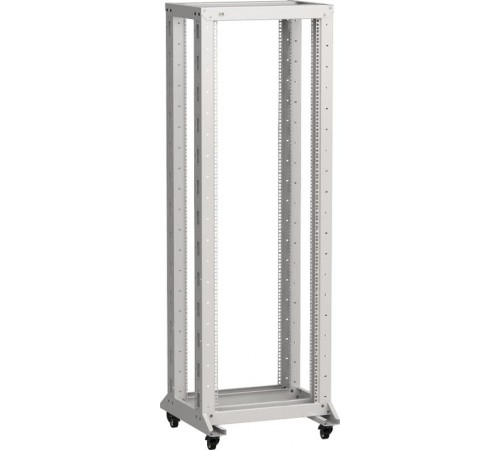 ITK LINEA F Стойка 2-рамная на рол. 47U 600х600мм серая  LF35-47U66-2RM  ITK