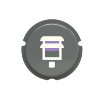 SBB-N2GR Кнопка жалюзи free@home, Zenit, серый  SBB-N2GR   2CLA202620N1402  ABB