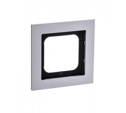 Рамка 1-постовая, Axcent, металл, титан  2CKA001754A4698  ABB