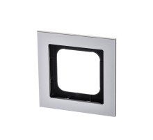 Рамка 1-постовая, Axcent, металл, титан  2CKA001754A4698  ABB