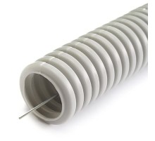 Труба гофрированная гибкая ПВХ d 40 с зондом (15м)  8840005  CHINT