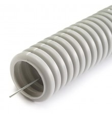 Труба гофрированная гибкая ПВХ d 40 с зондом (15м)  8840005  CHINT