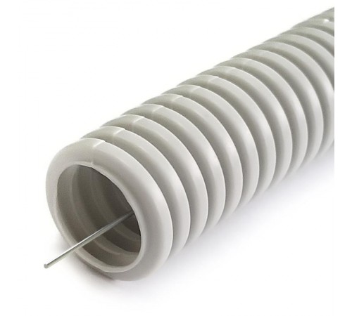 Труба гофрированная гибкая ПВХ d 40 с зондом (15м)  8840005  CHINT