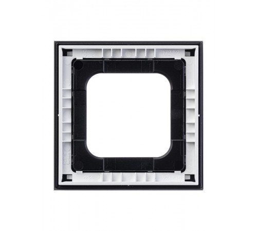 Рамка 1-постовая, Axcent, металл, титан  2CKA001754A4698  ABB