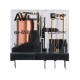Реле промежуточное РП slim 22/2 5A 230В AC AVERES  rps-22-2-230  EKF