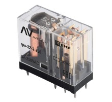 Реле промежуточное РП slim 22/2 5A 230В AC AVERES  rps-22-2-230  EKF