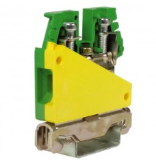TE.10/O, зажим для заземления желт.зелен 10 кв.мм  ZTO500  DKC