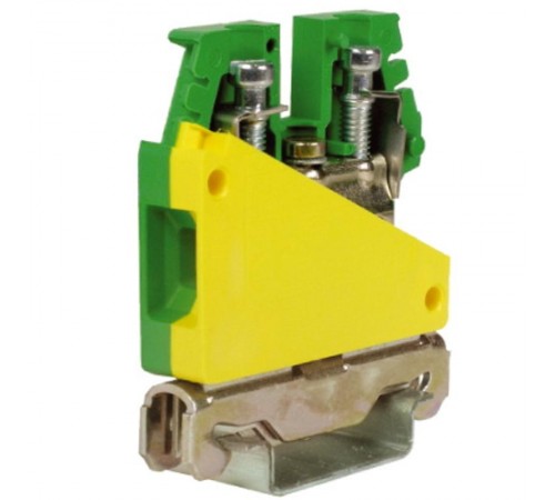 TE.10/O, зажим для заземления желт.зелен 10 кв.мм  ZTO500  DKC