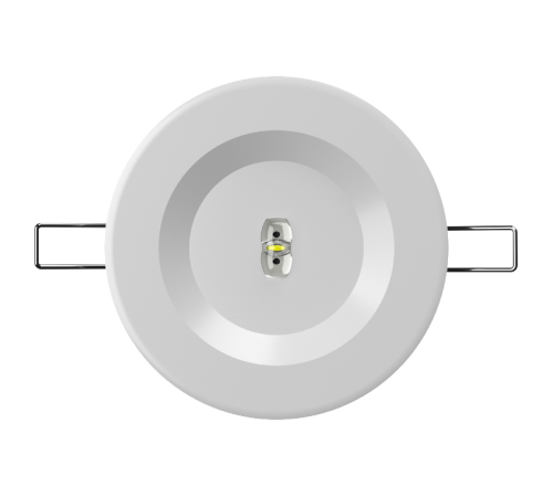 Световой указатель аварийного освещения светодиодный BS-ARUNA-10-L2-ELON 3Вт IP65 встраиваемый централизованный  a16985  Белый свет