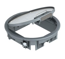 Лючок GESR4U (универсальный) 6xModul45 (полиамид,серый) (GESR4 U 7011)  7405436  OBO Bettermann