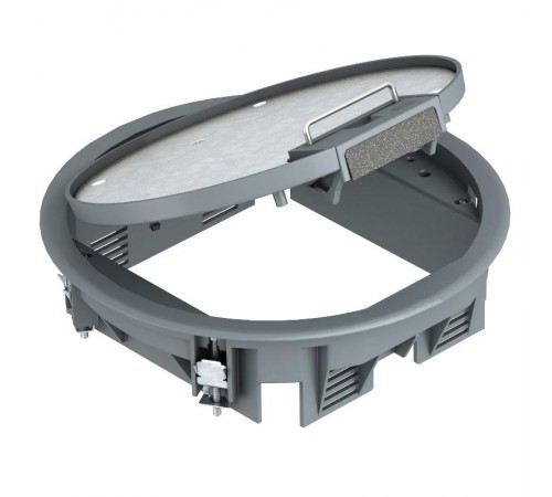 Лючок GESR4U (универсальный) 6xModul45 (полиамид,серый) (GESR4 U 7011)  7405436  OBO Bettermann