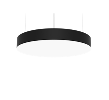 Светодиодный светильник Deleo подвесной 45 Вт 3000 К 600x80 мм с рассеивателем опал RAL9005 черный матовый  V1-R0-90202-30000-2005530  VARTON