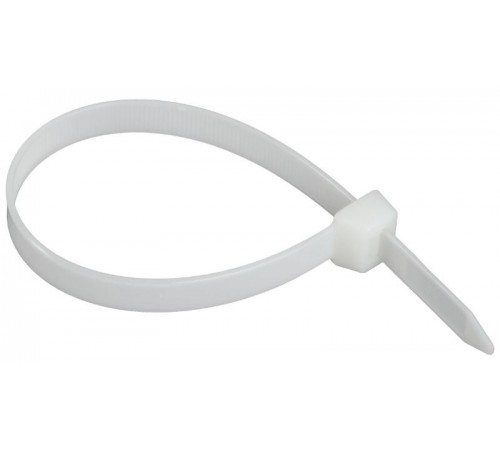Хомут P6.6 стандартный белый 12,4х290мм  UHH30-D124-290-100-K01  IEK