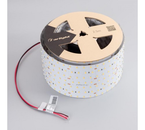 Лента светодиодная S2-2500 24V Warm 3000K 85mm (2835, 560 LED/m, LUX)  021211  Arlight