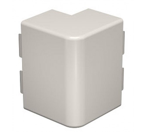 Крышка внешнего угла кабельного канала WDK 60x130 мм (ПВХ,кремовый) (WDK HA60130CW)  6160948  OBO Bettermann