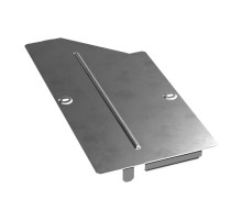 Крышка переходника правого Стандарт INOX (AISI 304) 400х300  PR16.5779  Промрукав