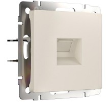 W1181062/ Электроустановочные изделия - Розетка Ethernet RJ-45 (айвори матовый) a062428  Werkel